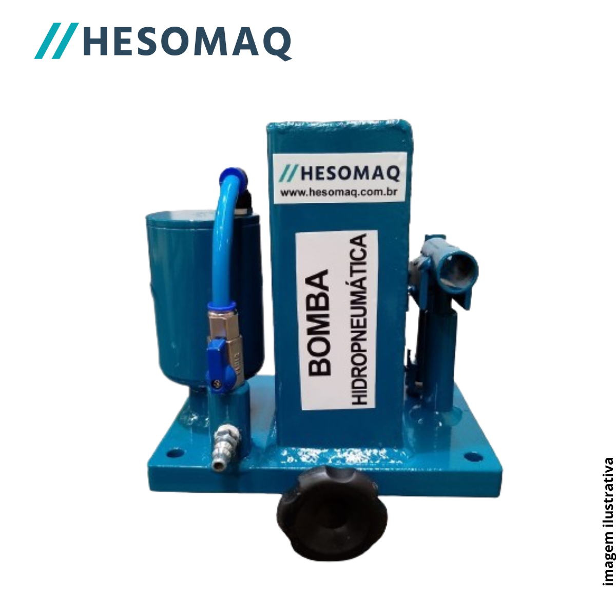 Bomba Manual e Hidropneumatica ate 30T - Frontal