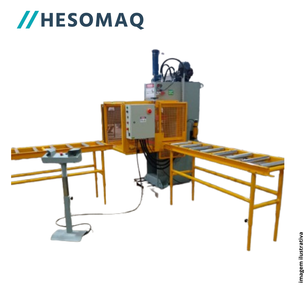 Prensa Hidraulica C - NR12 - Roletes